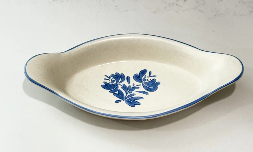 Set of 4 Vintage Pfaltzgraff Yorktowne Au Gratin Dishes 260 265 270 Stoneware